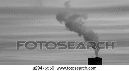Smokestacks in Northern Alberta View Large Photo Image Stock Photo - Smokestacks in Northern Alberta. Fotosearch