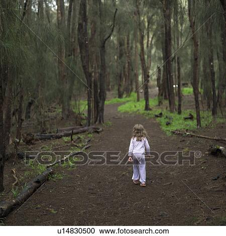 Young Girl On Trail View Large Photo Image Stock Image - Young Girl On Trail. Fotosearch