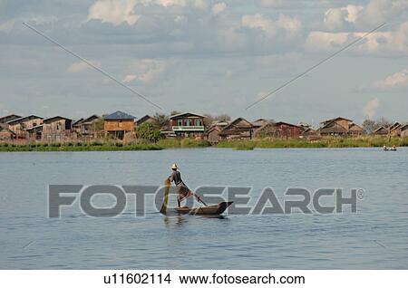 Fisherman leg rowing View Large Photo Image Picture - Fisherman leg rowing. Fotosearch