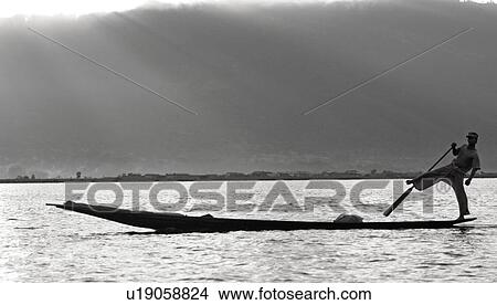 Fisherman leg rowing View Large Photo Image Picture - Fisherman leg rowing. Fotosearch