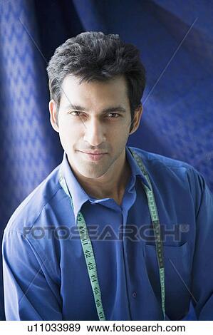 Portrait of a male fashion designer View Large Photo Image Stock Photo - Portrait of a male fashion designer. Fotosearch