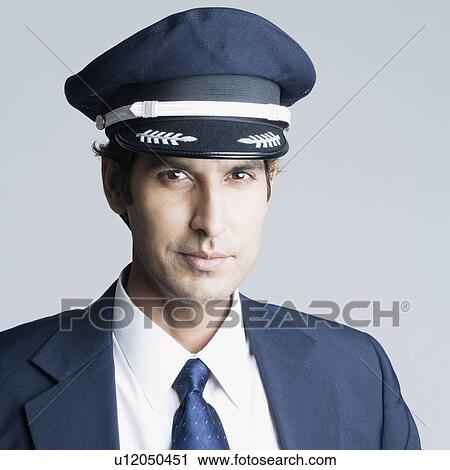 Portrait of a pilot View Large Photo Image Stock Image - Portrait of a pilot. Fotosearch