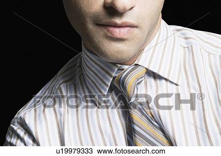 Stock Image - Close-up of a businessman. Fotosearch