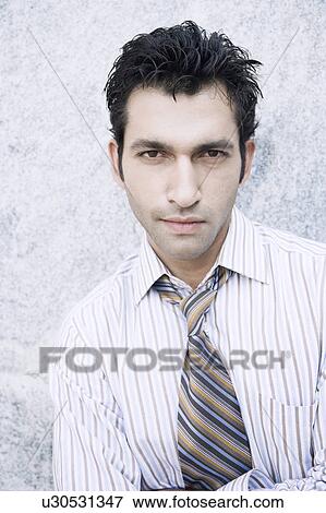 Stock Photo - Portrait of a businessman. Fotosearch