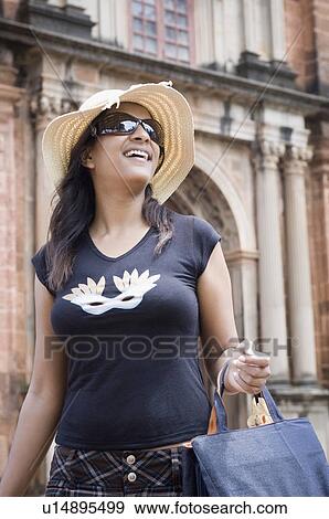 Young woman smiling, Goa, India View Large Photo Image Stock Photo - Young woman smiling, Goa, India. Fotosearch