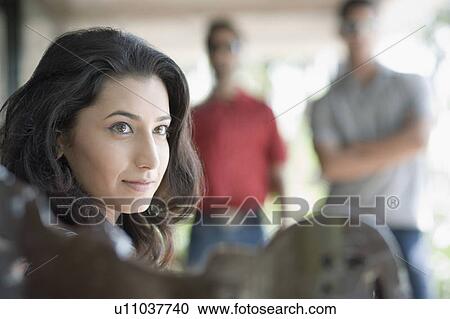 Close-up of a young woman View Large Photo Image Stock Image - Close-up of a young woman. Fotosearch