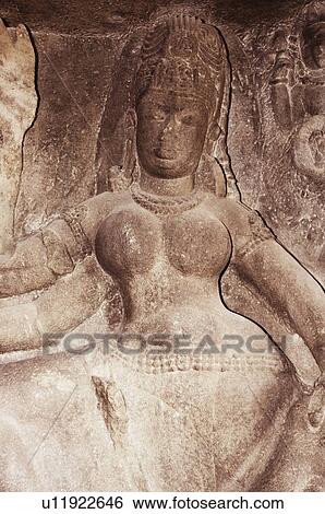 Close-up of a statue in a cave, Ellora, Aurangabad, Maharashtra, India View Large Photo Image Stock Photograph - Close-up of a statue in a cave, Ellora, Aurangabad, Maharashtra, India. Fotosearch