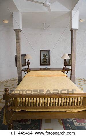 Picture - Interiors of a hotel room. Fotosearch