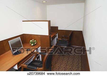 Picture - Interiors of an office. Fotosearch