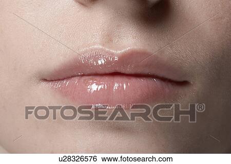 Woman's lips, close-up View Large Photo Image Stock Photograph - Woman's lips, close-up. Fotosearch