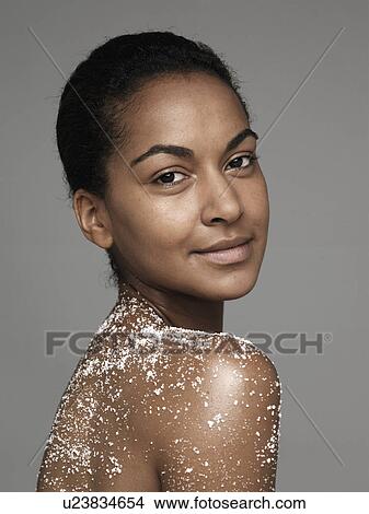 Young woman having skin treatment View Large Photo Image Picture - Young woman having skin treatment. Fotosearch