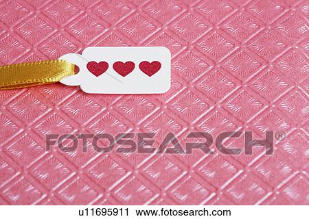 Valentine gift tag View Large Photo Image Stock Image - Valentine gift tag. Fotosearch