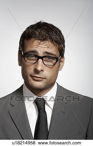 Stock Photo - Portrait of businessman. Fotosearch