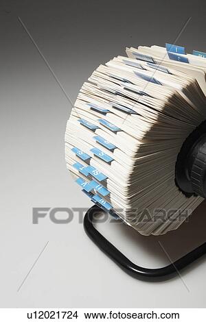 Picture - Rotary File. Fotosearch