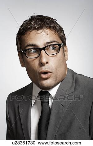 Surprised businessman View Large Photo Image Stock Image - Surprised businessman. Fotosearch