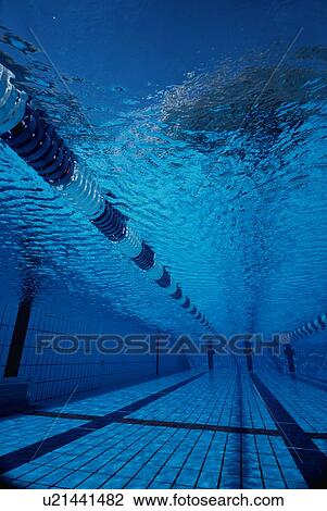 Stock Image - Ropes Of Swimming Pool. Fotosearch