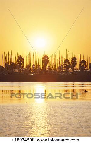 Setting Sun View Large Photo Image Stock Photo - Setting Sun. Fotosearch