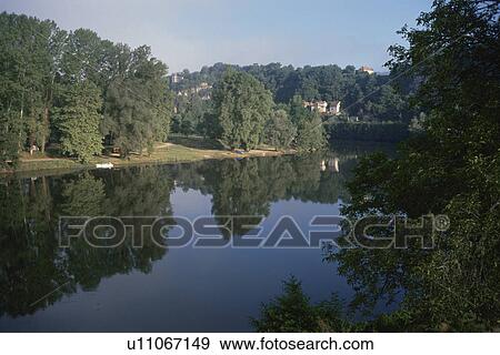 A Forest And A Lake View Large Photo Image Stock Photo - A Forest And A Lake. Fotosearch