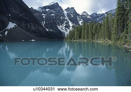 Moraine Lake View Large Photo Image Stock Image - Moraine Lake. Fotosearch