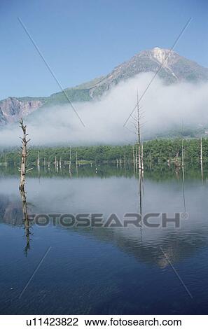 Stock Image - Pond Taisho In Kamikochi. Fotosearch