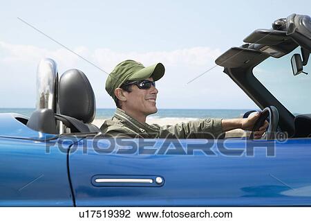 Mid-Adult Man Driving Car View Large Photo Image Stock Image - Mid-Adult Man Driving Car. Fotosearch