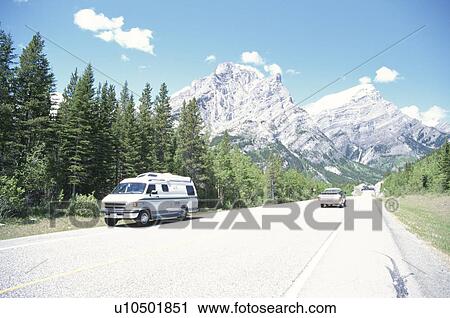 The Canadian Rockies And The Road View Large Photo Image Stock Image - The Canadian Rockies And The Road. Fotosearch