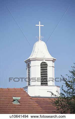 Picture - The Cross Of A Church. Fotosearch
