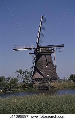 Windmill View Large Photo Image Stock Photo - Windmill. Fotosearch