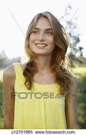 Portrait of young woman View Large Photo Image Stock Photography - Portrait of young woman. Fotosearch