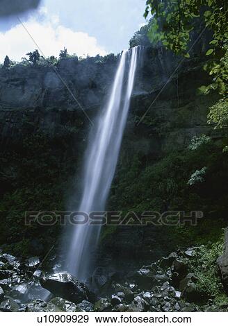 Stock Photo - Waterfall. Fotosearch
