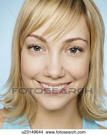 Portrait of Young Woman View Large Photo Image Picture - Portrait of Young Woman. Fotosearch