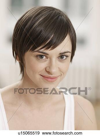 Portrait of Young Woman View Large Photo Image Stock Photo - Portrait of Young Woman. Fotosearch
