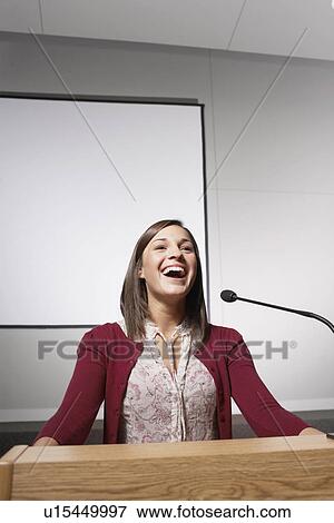 Student giving presentation View Large Photo Image Stock Photo - Student giving presentation. Fotosearch