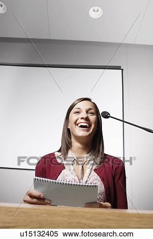 Student giving presentation View Large Photo Image Stock Photography - Student giving presentation. Fotosearch