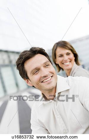 Couple smiling View Large Photo Image Stock Image - Couple smiling. Fotosearch
