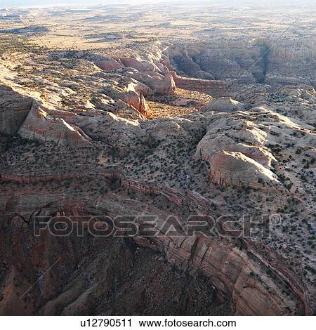 Aerial of scenic Arizona desert landscape. View Large Photo Image Stock Image - Aerial of scenic Arizona desert landscape.. Fotosearch
