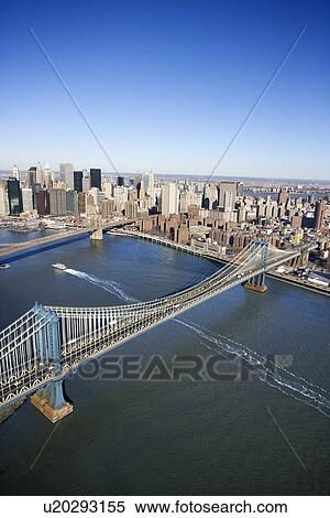 New York City Manhattan Bridge with Brooklyn bridge View Large Photo Image Stock Photography - New York City Manhattan Bridge with Brooklyn bridge. Fotosearch