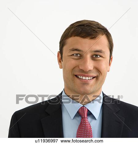 Stock Photo - Smiling businessman . Fotosearch