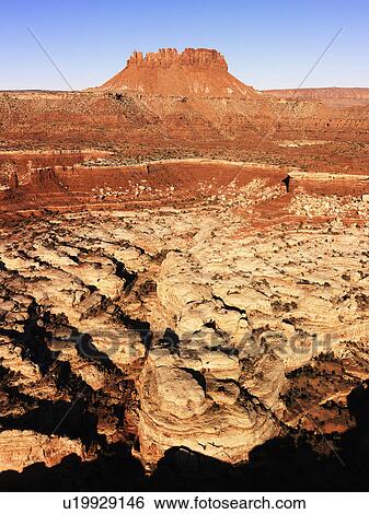 Aerial landscape of canyon in Canyonlands National Park, Utah, United States. View Large Photo Image Stock Photograph - Aerial landscape of canyon in Canyonlands National Park, Utah, United States.. Fotosearch