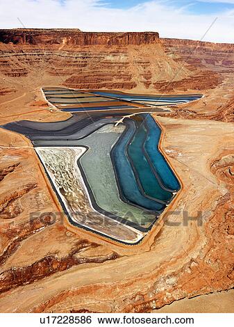 Aerial landscape of tailing ponds for mineral waste in rural Utah, United States View Large Photo Image Stock Photograph - Aerial landscape of tailing ponds for mineral waste in rural Utah, United States. Fotosearch