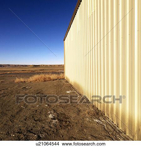 Industrial storage building in rural Utah desert View Large Photo Image Picture - Industrial storage building in rural Utah desert. Fotosearch