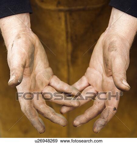 Dirty male metal smith's hands View Large Photo Image Stock Photo - Dirty male metal smith's hands. Fotosearch