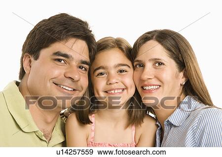 Parents and daughter smiling View Large Photo Image Stock Photo - Parents and daughter smiling. Fotosearch