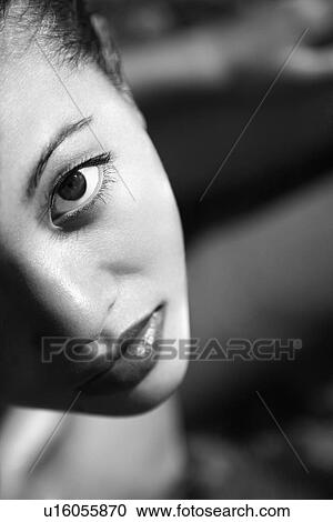 Close up of Filipino young woman looking at viewer. View Large Photo Image Stock Image - Close up of Filipino young woman looking at viewer.. Fotosearch