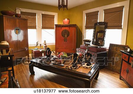 Interior of eclectic home store. View Large Photo Image Stock Photo - Interior of eclectic home store.. Fotosearch