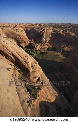 Aerial of desert canyon landscape in Utah View Large Photo Image Stock Photograph - Aerial of desert canyon landscape in Utah. Fotosearch