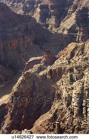 Aerial of southwest desert canyon cliffs and Colorado River gorge in Canyonlands National Park in Utah, USA. View Large Photo Image Stock Photo - Aerial of southwest desert canyon cliffs and Colorado River gorge in Canyonlands National Park in Utah, USA.. Fotosearch