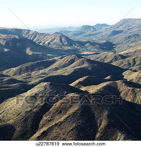 Aerial view of Arizona landscape with mountain range. View Large Photo Image Stock Photo - Aerial view of Arizona landscape with mountain range.. Fotosearch
