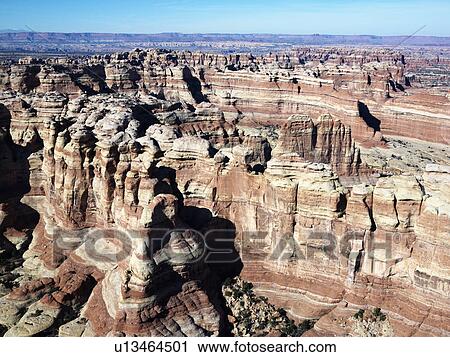 Rugged rock formations in Utah Canyonlands. View Large Photo Image Stock Image - Rugged rock formations in Utah Canyonlands.. Fotosearch
