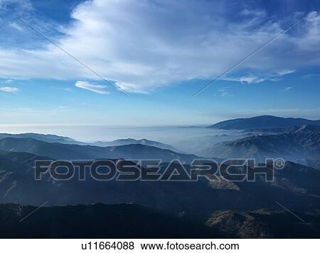 Aerial view of California mountain scenic View Large Photo Image Stock Photo - Aerial view of California mountain scenic. Fotosearch